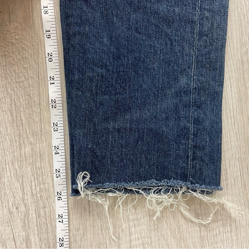 Citizens of Humanity Liya High Rise Classic Fit Crop with Distressed Hem, 26 - Picture 13 of 14